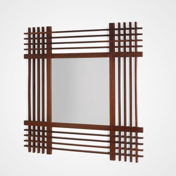 Ettore Sottsass - Grande specchiera.