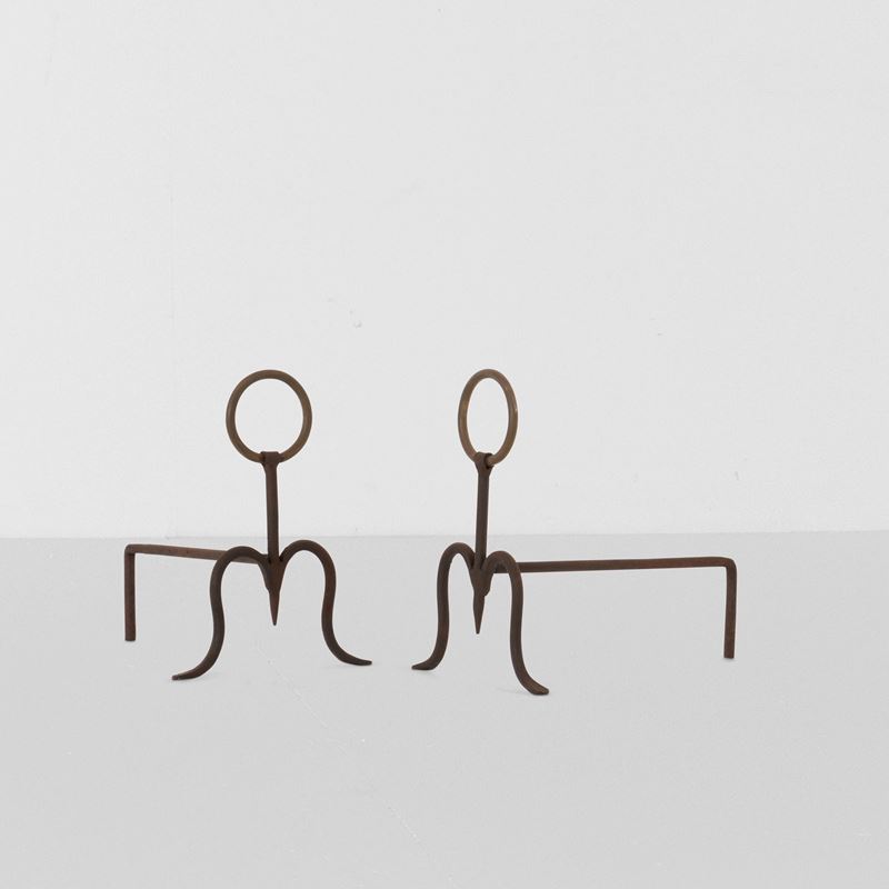 Due alari  - Auction Design - Cambi Casa d'Aste