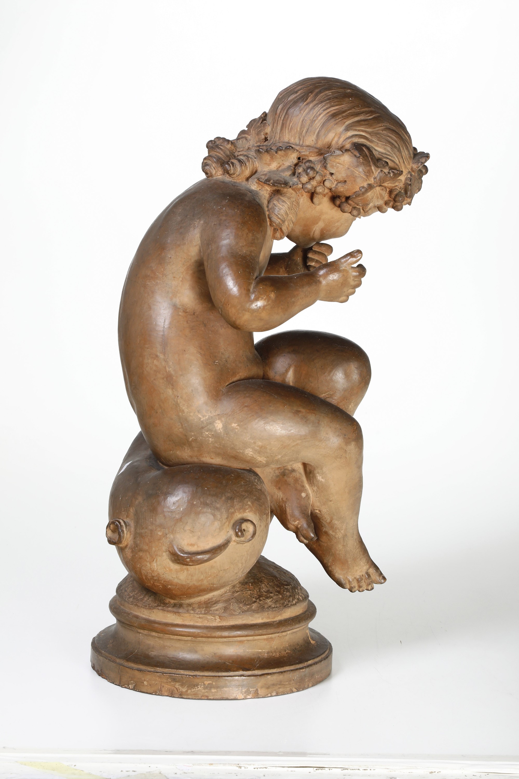Bacco Giovinetto. Firmato Felix Sanzel 1861