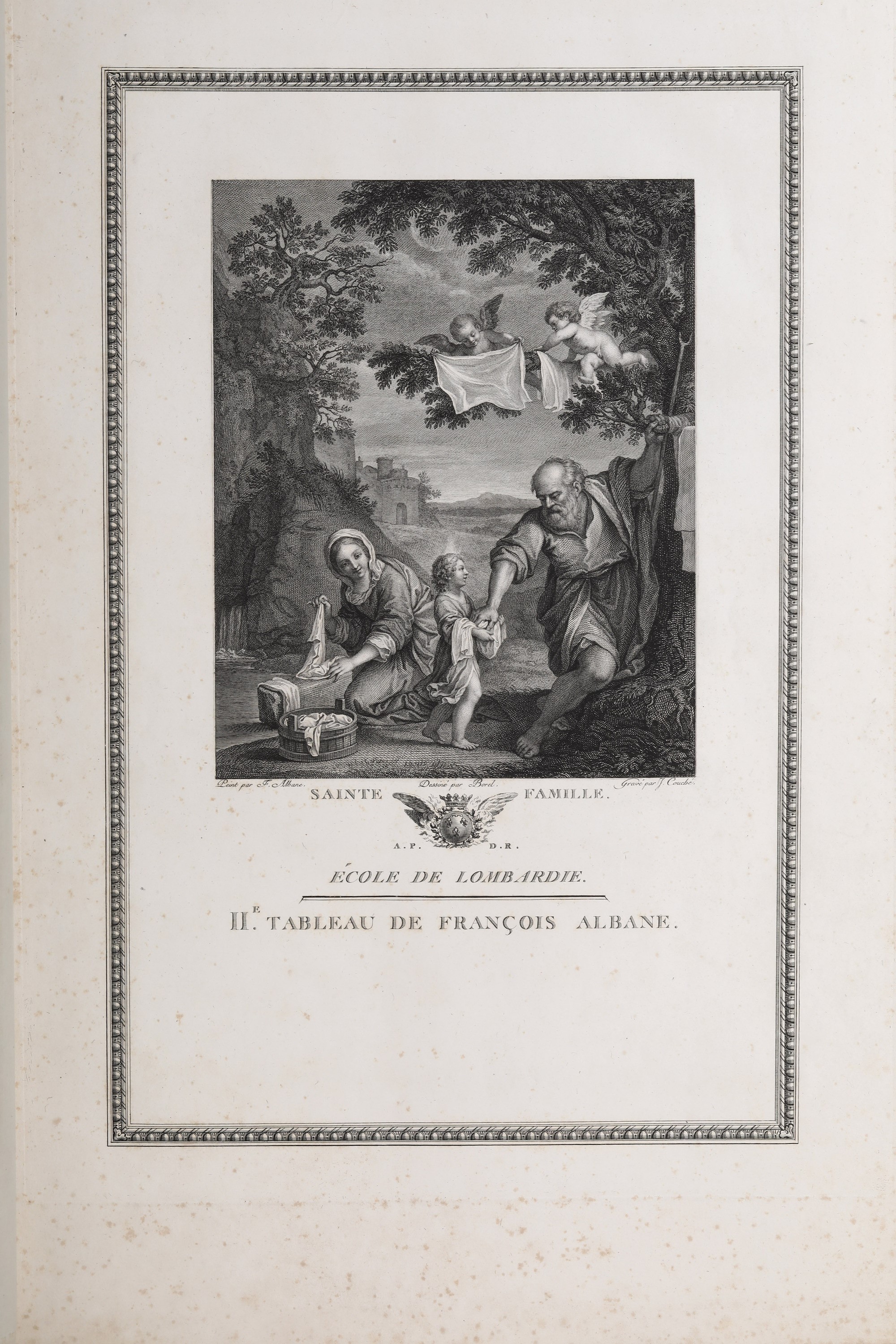 Jean Couche “galerie Du Palais Royal”, Solo Vol. II. Presumibilmente 1786. in 2°, 520 X 330 MM. M...