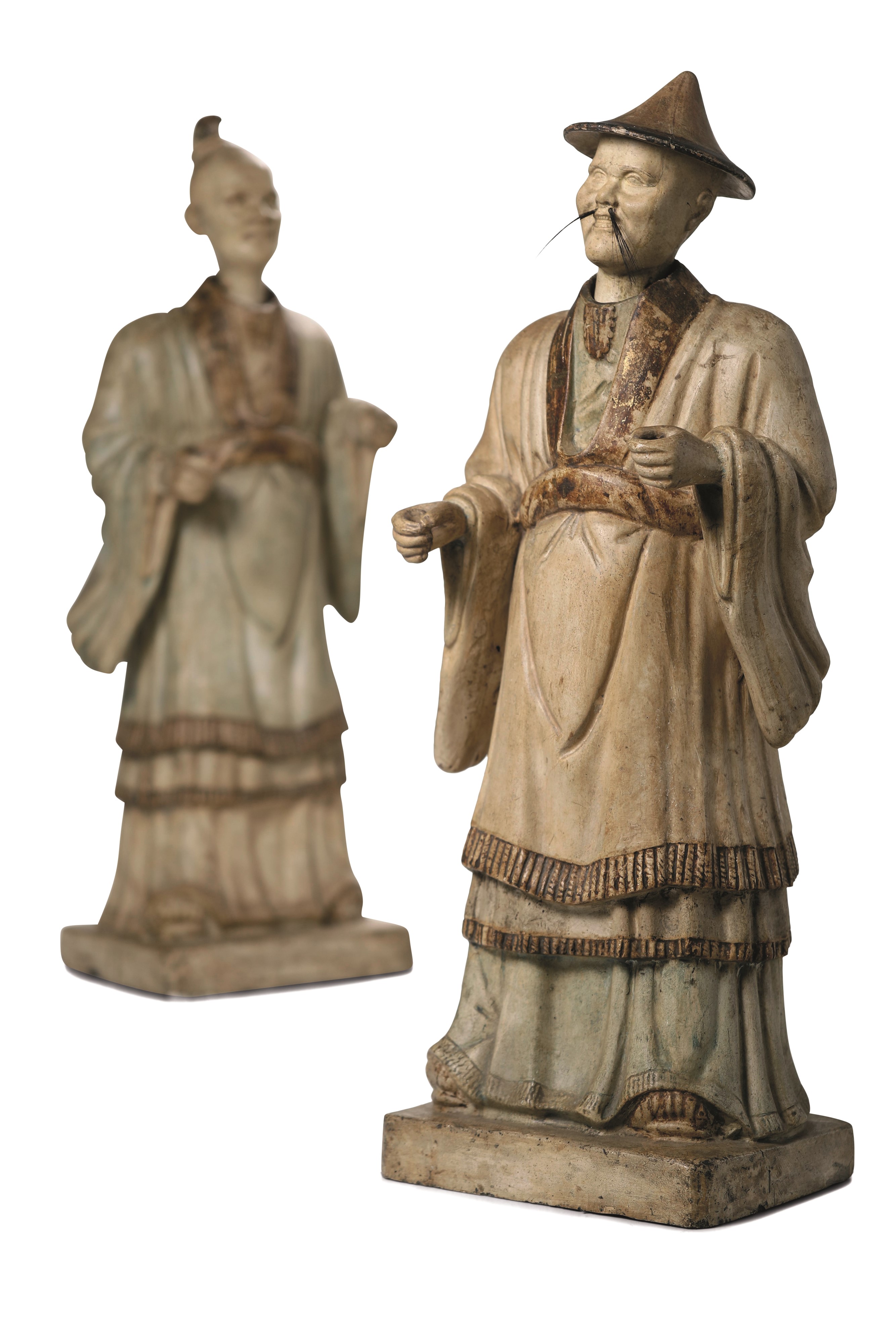 Coppia di Magot. Piemonte, XVIII Secolo