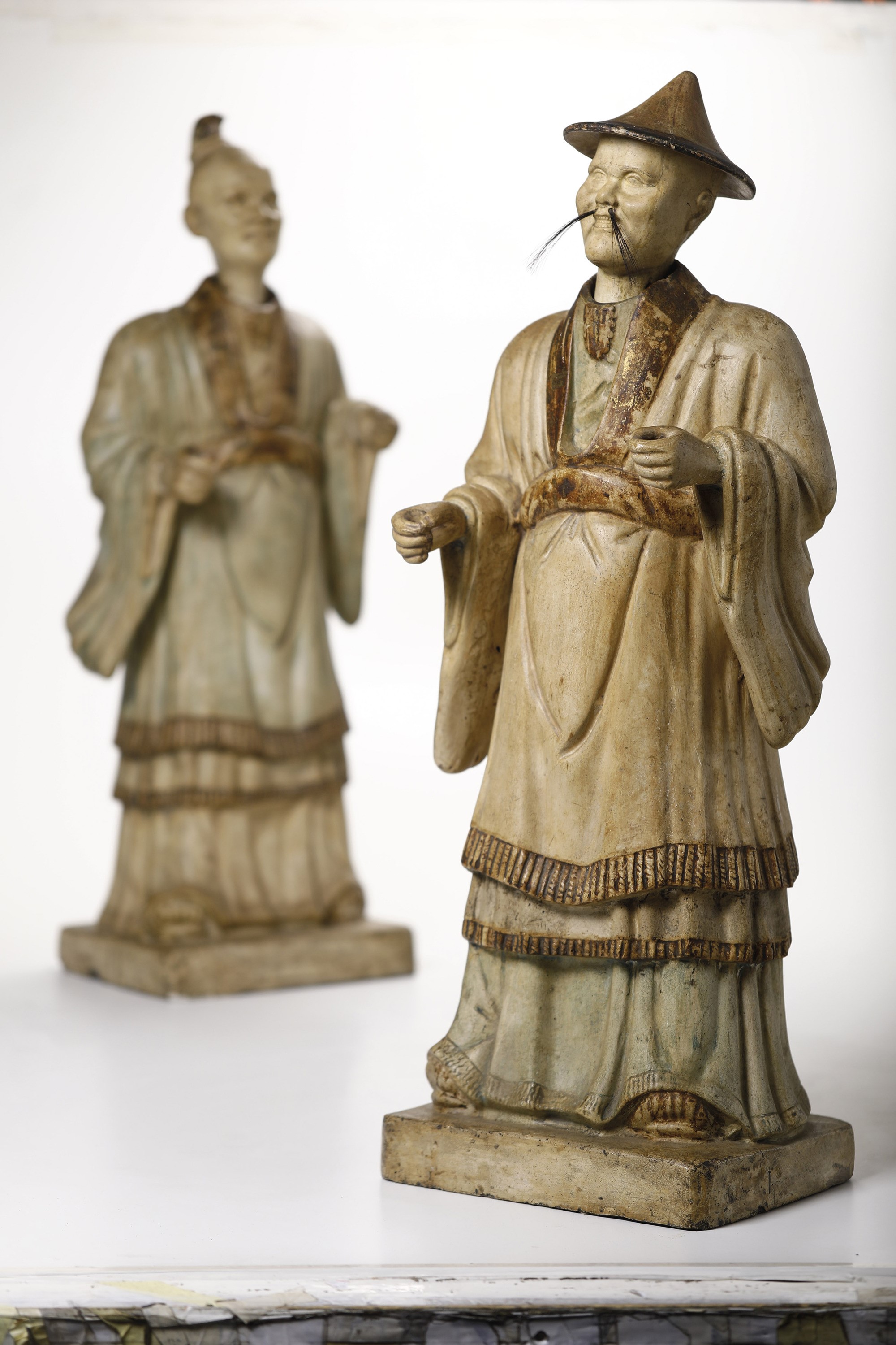 Coppia di Magot. Piemonte, XVIII Secolo