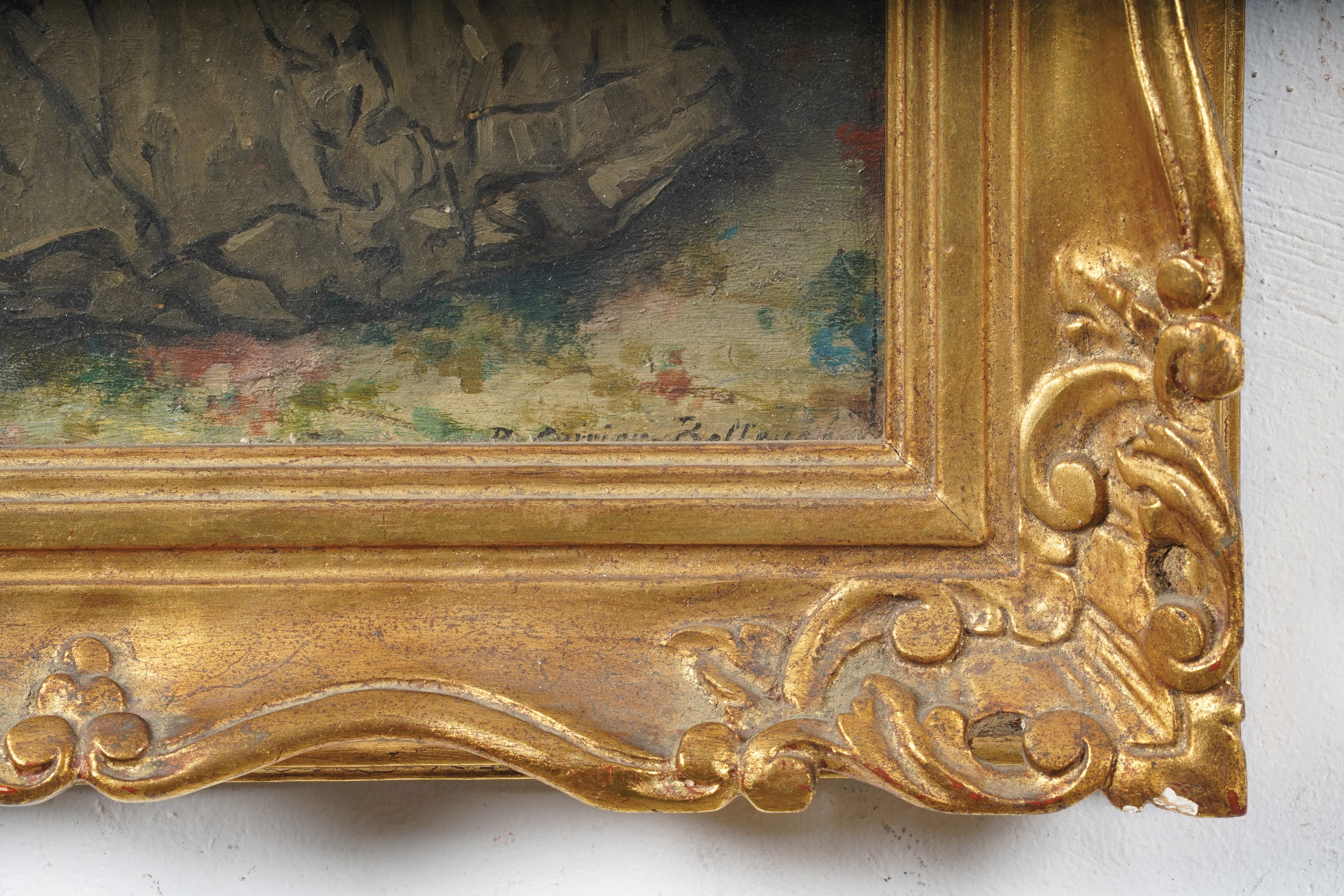 Pierre Gerard Carrier-belleuse - Ritratto di Famiglia in un Interno