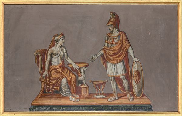 Scuola della fine del XIX secolo Episodio di storia romana