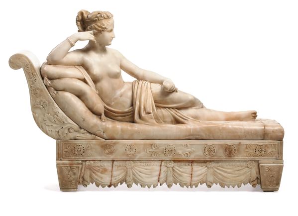 Paolina Borghese. Scultore del XIX-XX secolo, dal modello di Antonio Canova