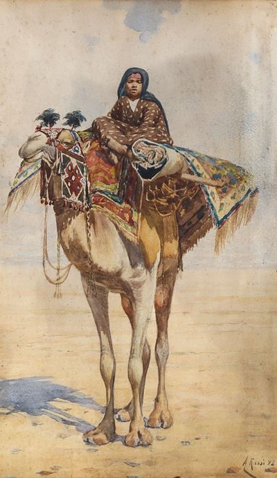 Beduina a Cavallo