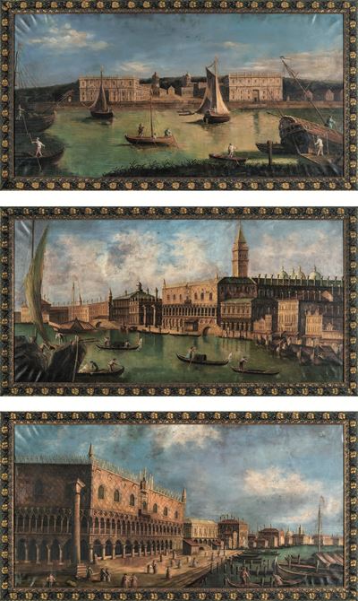 Scuola della Fine XIX - Inizio XX Secolo Vedute di Venezia
