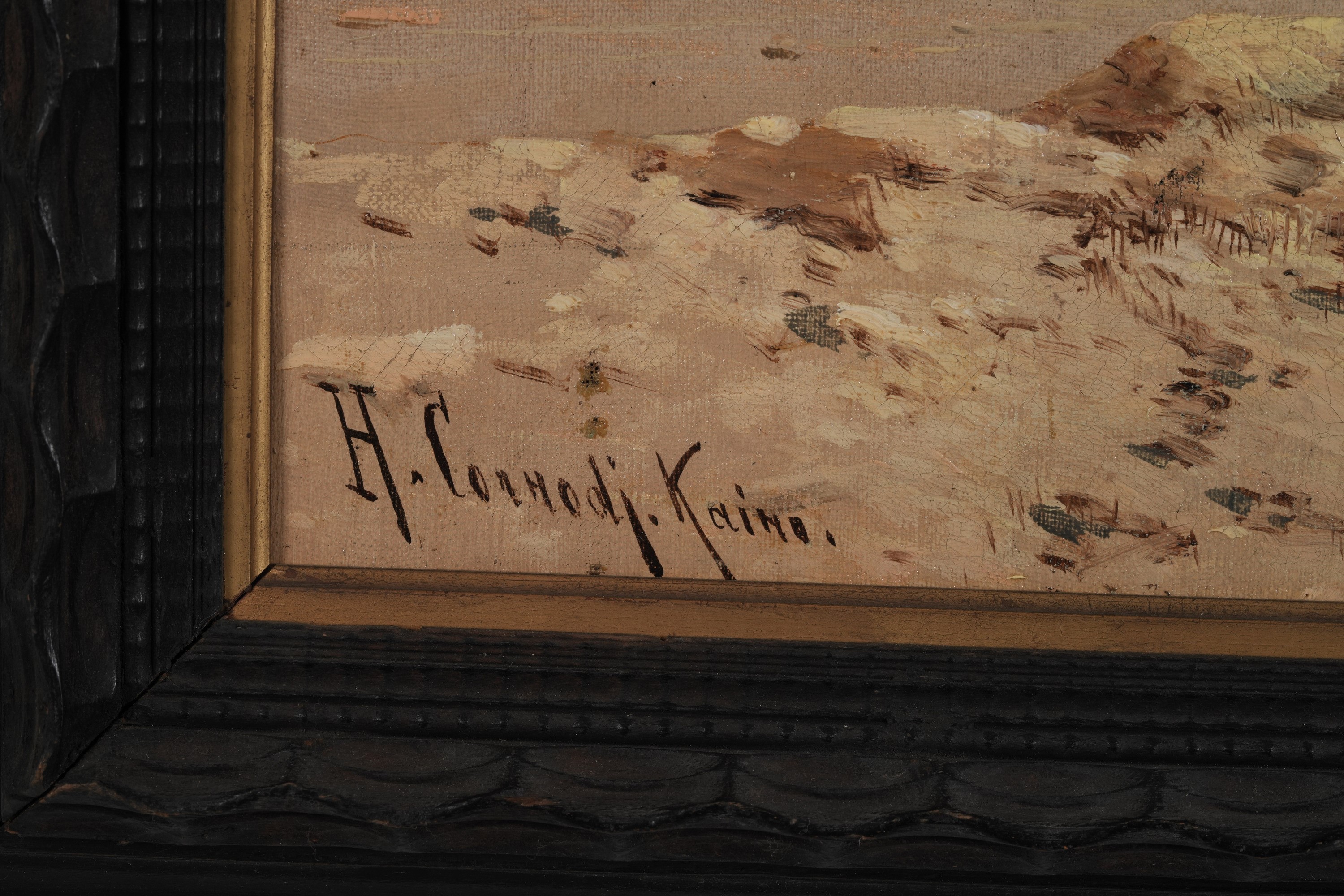 Hermann Corrodi - Piazza della Moschea Hassan al Cairo