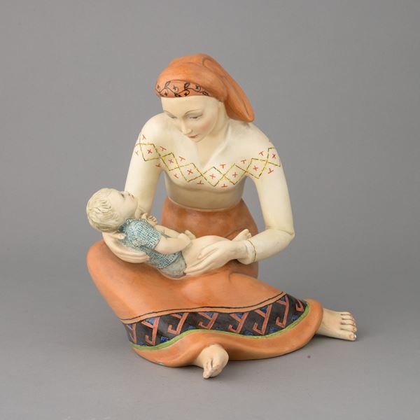 Lenci, Torino 1940 ca Maternità