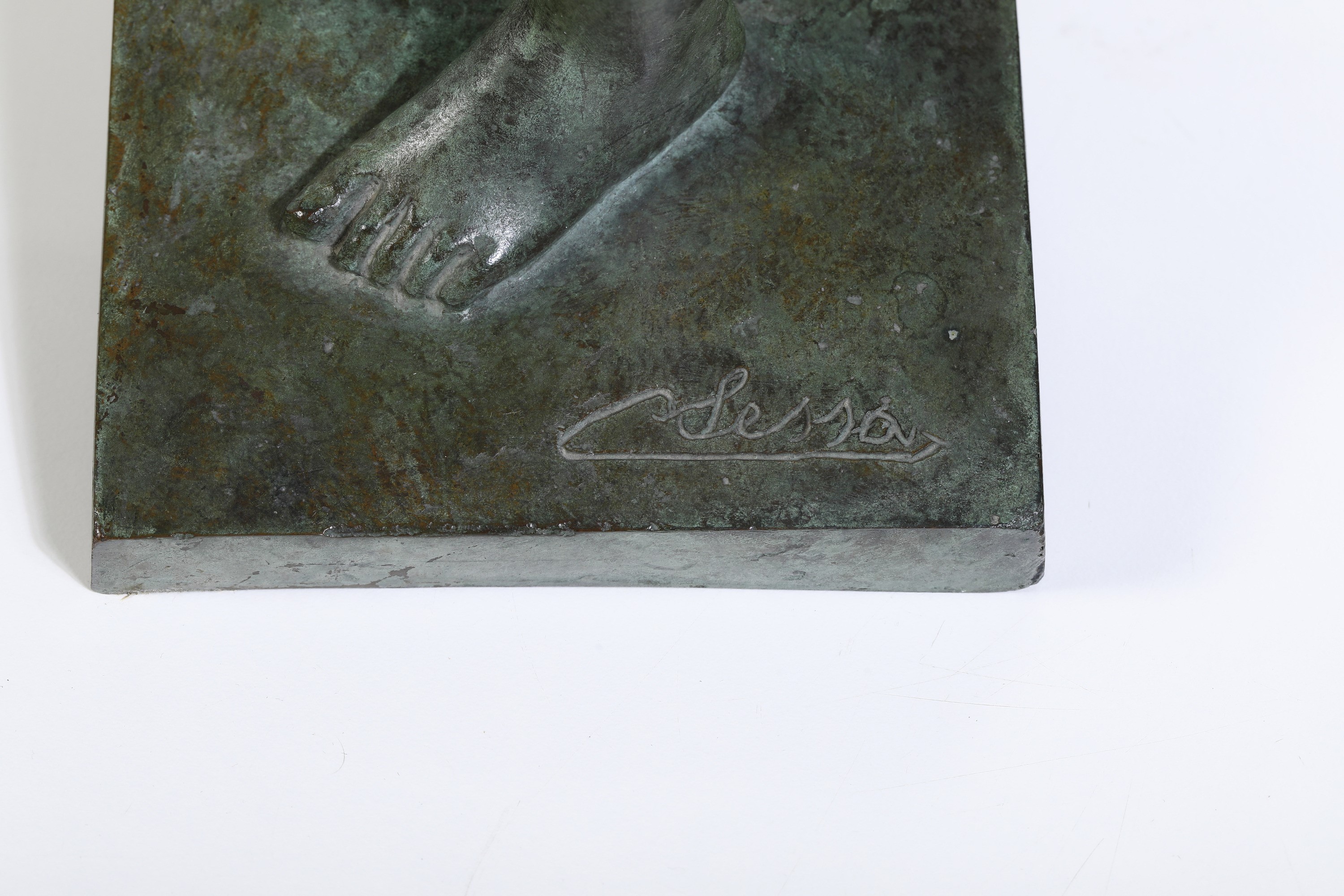 Carlo Sessa - Nudo femminile in bronzo fuso e patinato