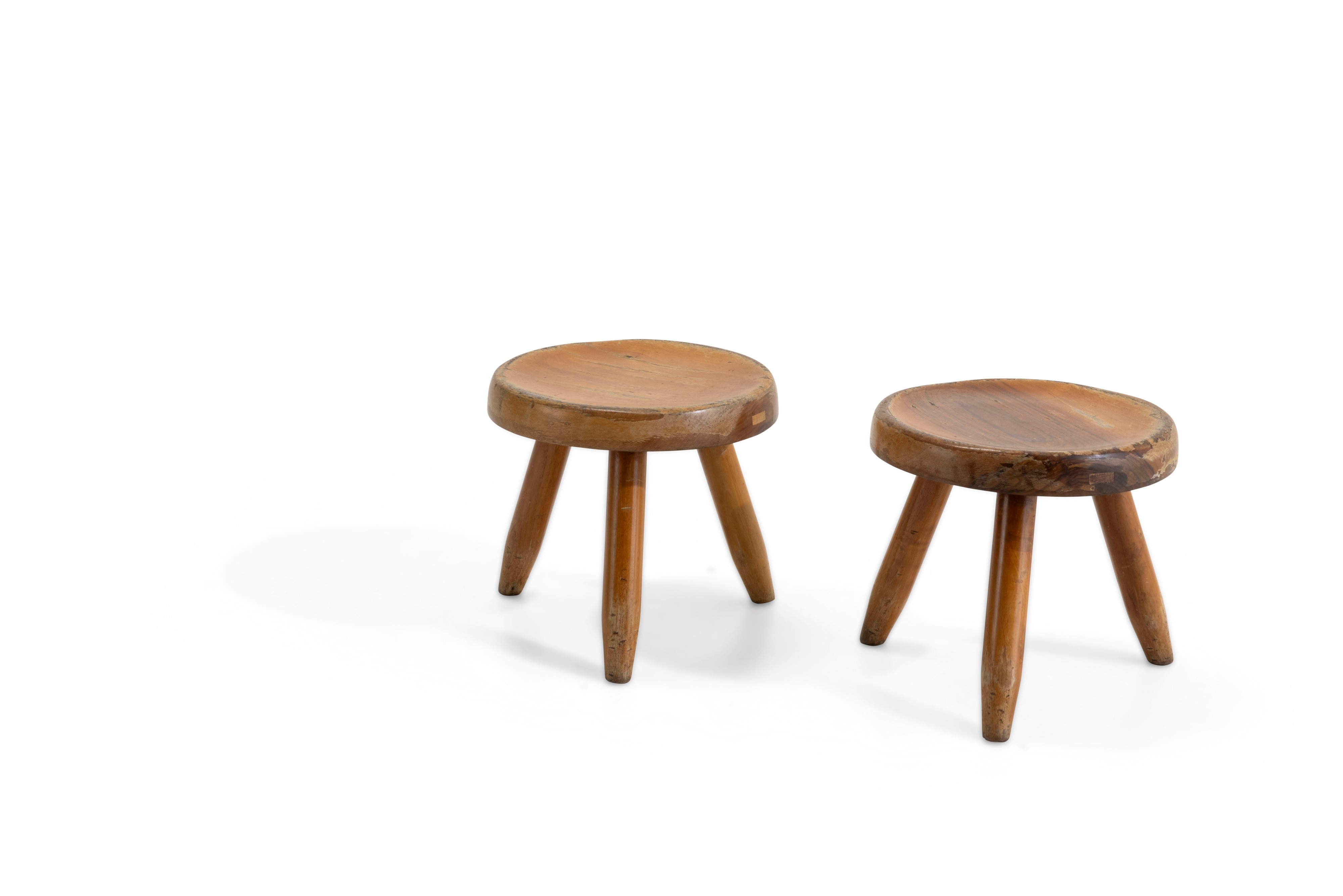 Charlotte Perriand - Due Sgabelli Mod. Berger