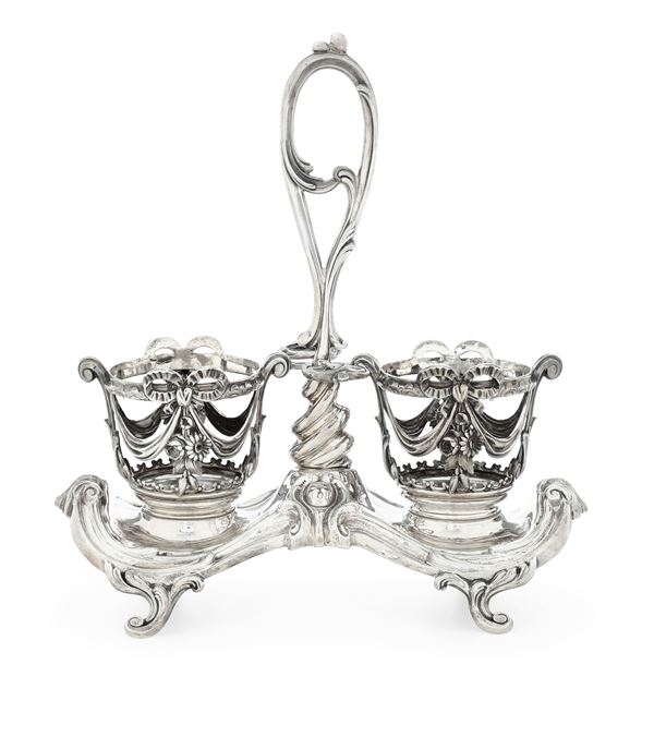 Oliera. Manifattura europea del XIX secolo, marchi di importazione francesi