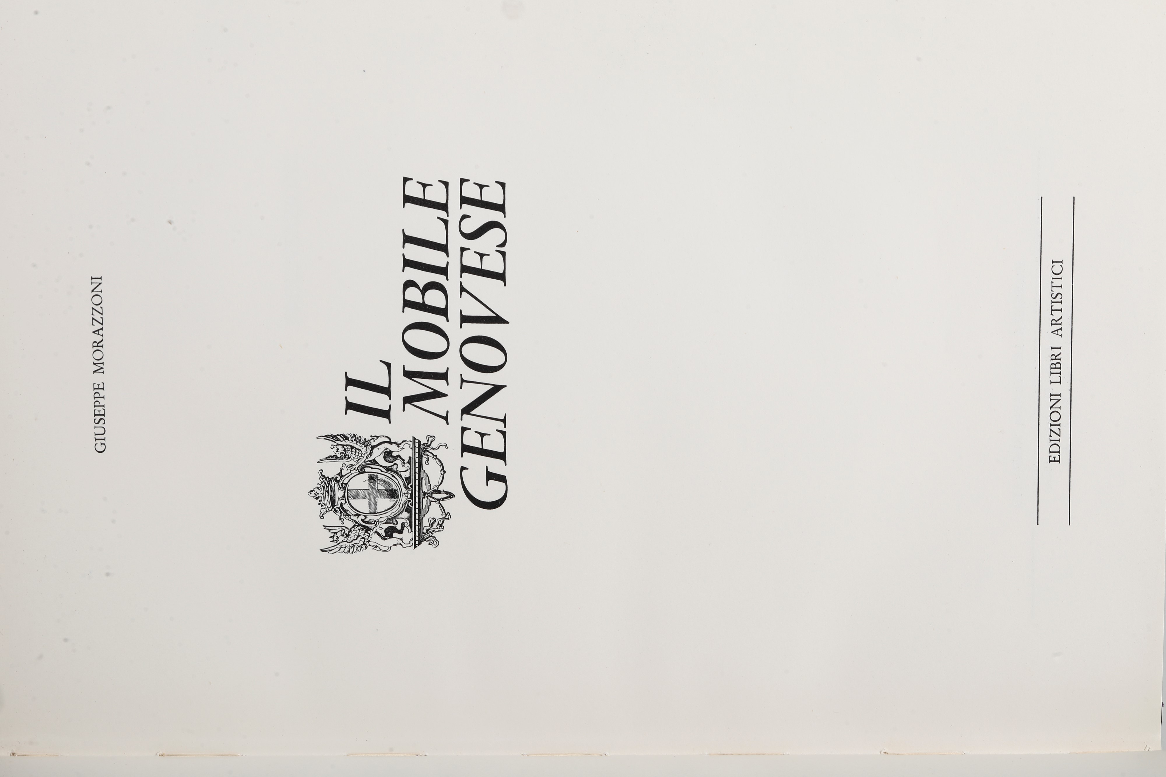 Morazzoni Giuseppe, Il mobile genovese (in-folio)