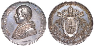 Roma. Leone XIII, 1878-1903. Medaglia A. I.