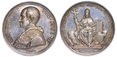 Roma. Leone XIII, 1878-1903. Medaglia A. II.
