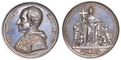 Roma. Leone XIII, 1878-1903. Medaglia A. IV.