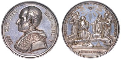Roma. Leone XIII, 1878-1903. Medaglia A. V.