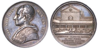 Roma. Leone XIII, 1878-1903. Medaglia A. XII.