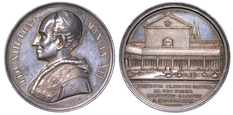 ROMA. LEONE XIII, 1878-1903. Medaglia A. XII.  - Auction Numismatics - Cambi Casa d'Aste
