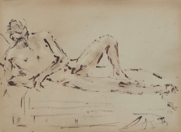 Nudo disteso, Due amanti