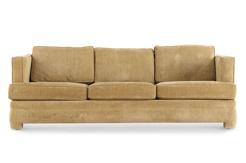 Divano imbottito a tre posti  - Auction Antiquariato del XX secolo - Cambi Casa d'Aste