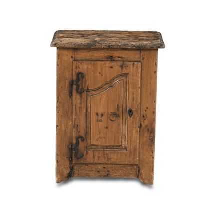 Piccolo Comodino in Legno Ad un'anta