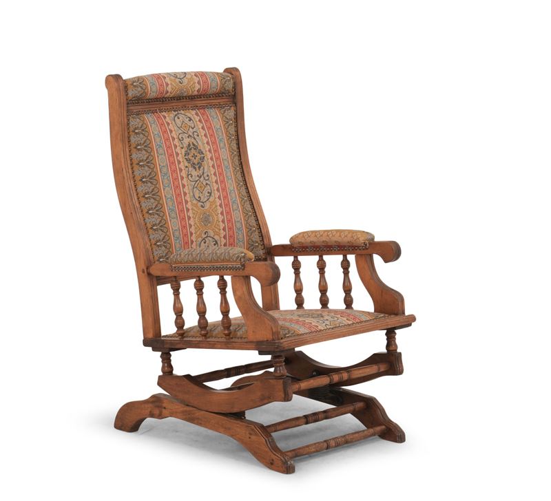 Poltrona a dondolo  - Auction Antiquariato - Cambi Casa d'Aste