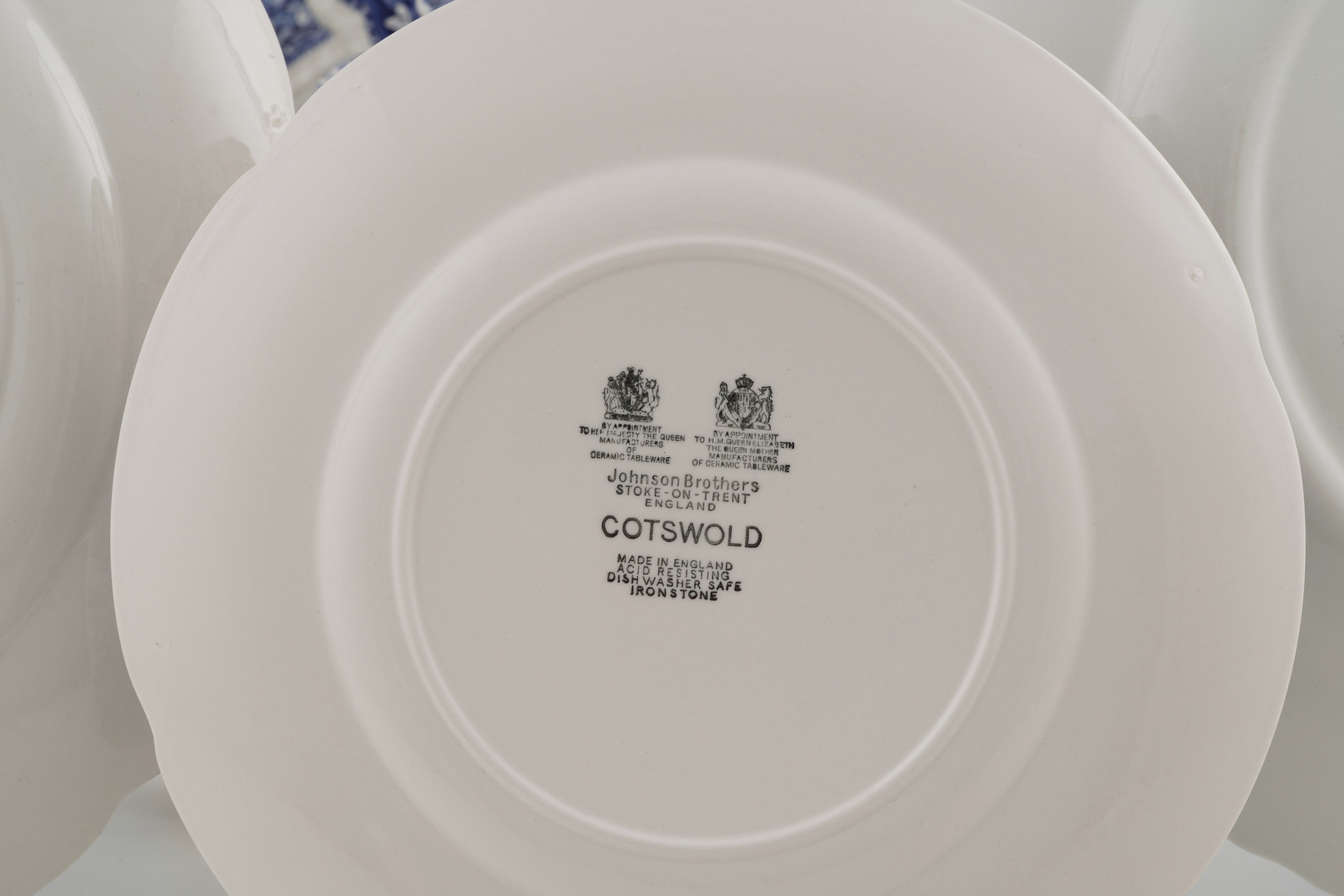 Servizio di Piatti Misto. Inghilterra, Manifatture Mason's e Johnson Bros, XX Secolo.