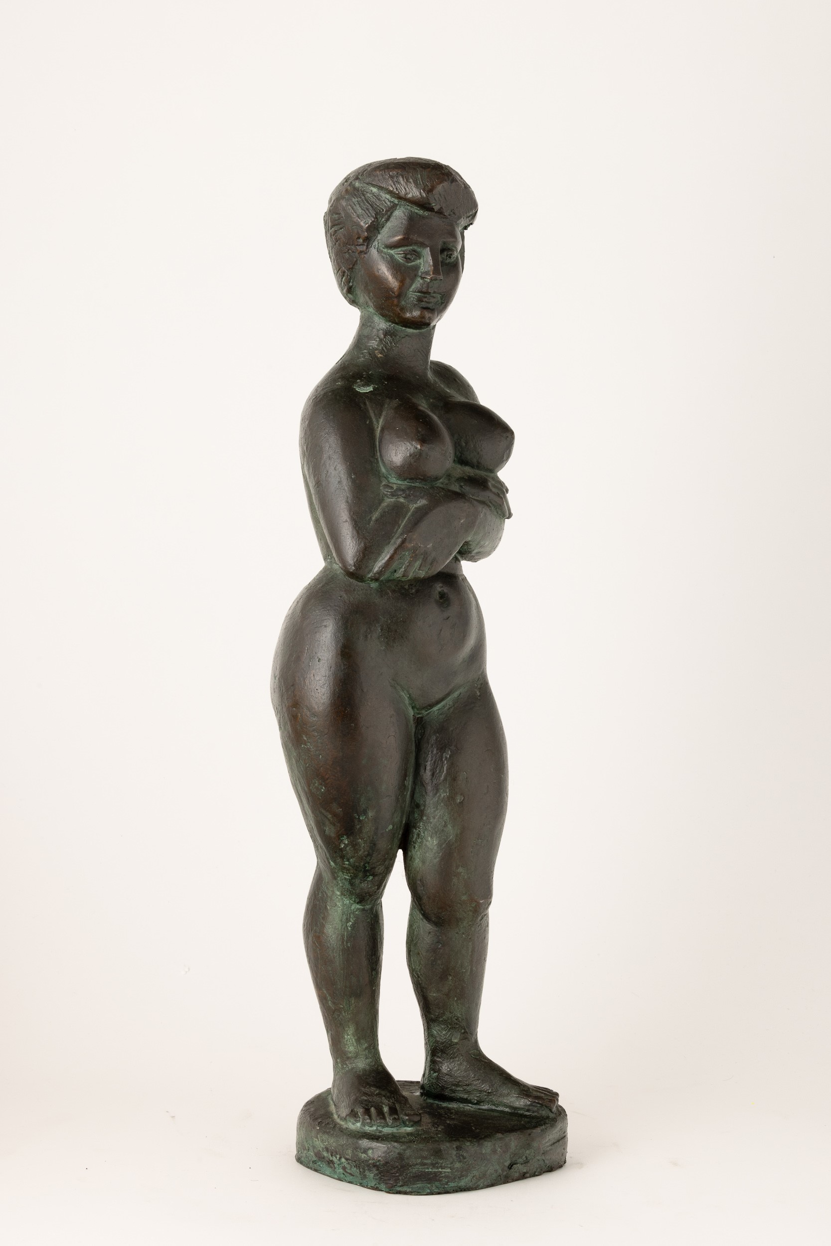 Marino Mazzacurati - Scultura senza titolo in bronzo