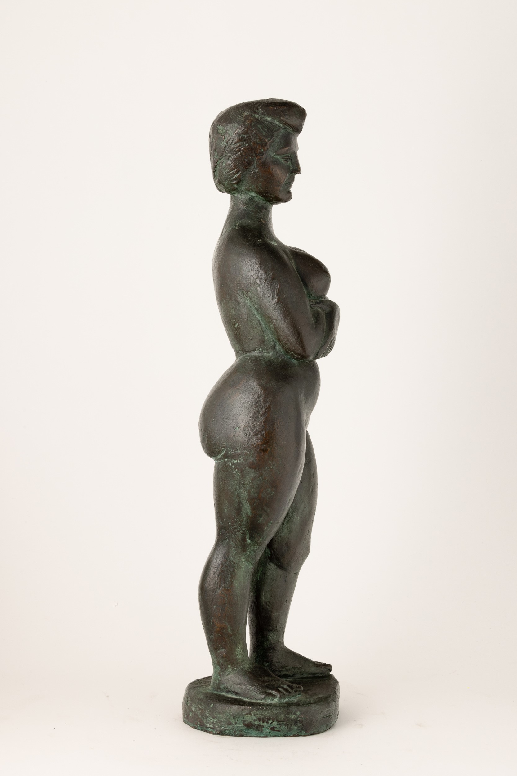 Marino Mazzacurati - Scultura senza titolo in bronzo