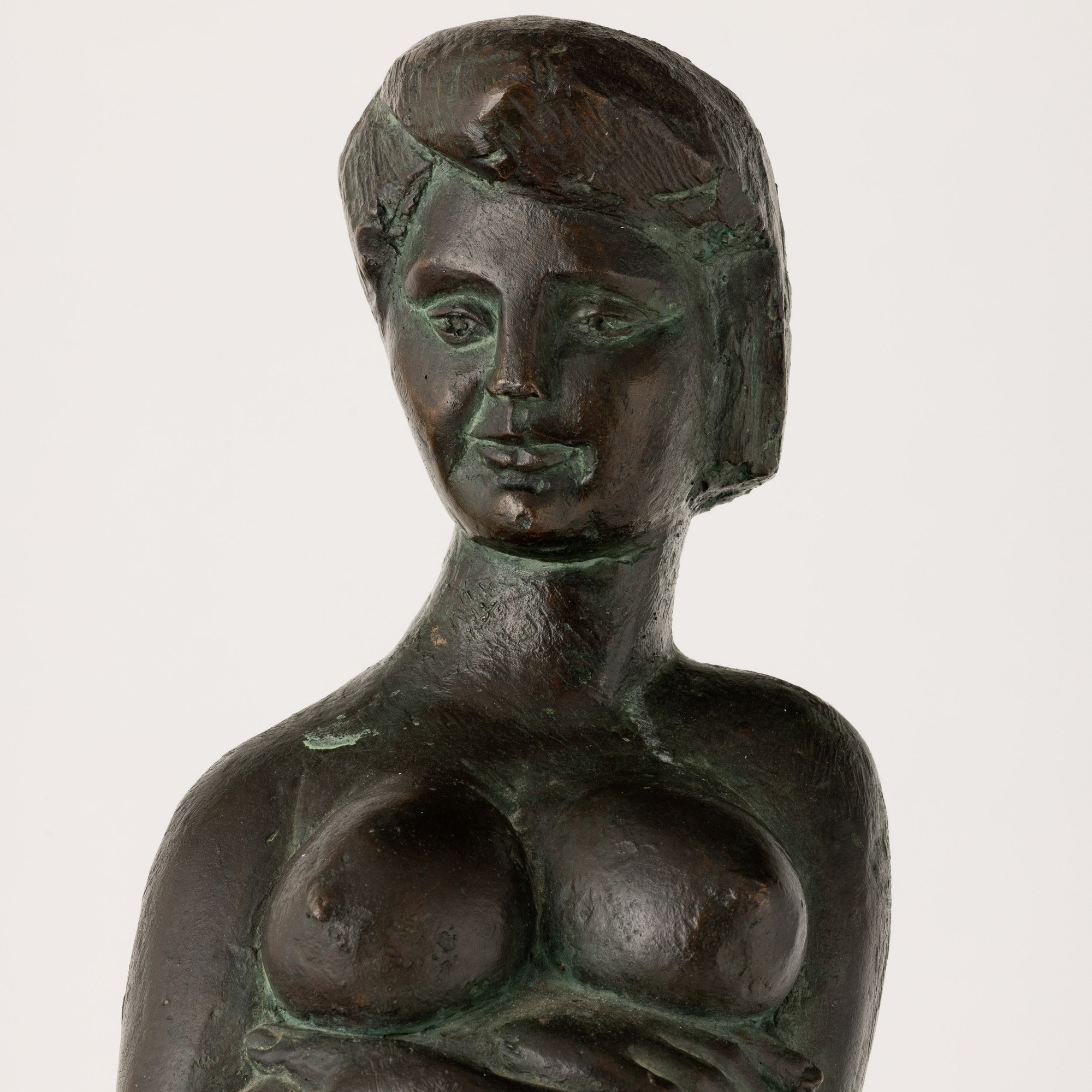 Marino Mazzacurati - Scultura senza titolo in bronzo