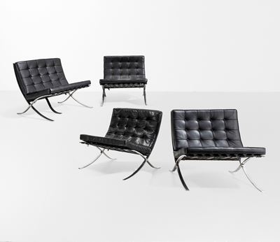 Quattro Poltrone Mod. Barcelona