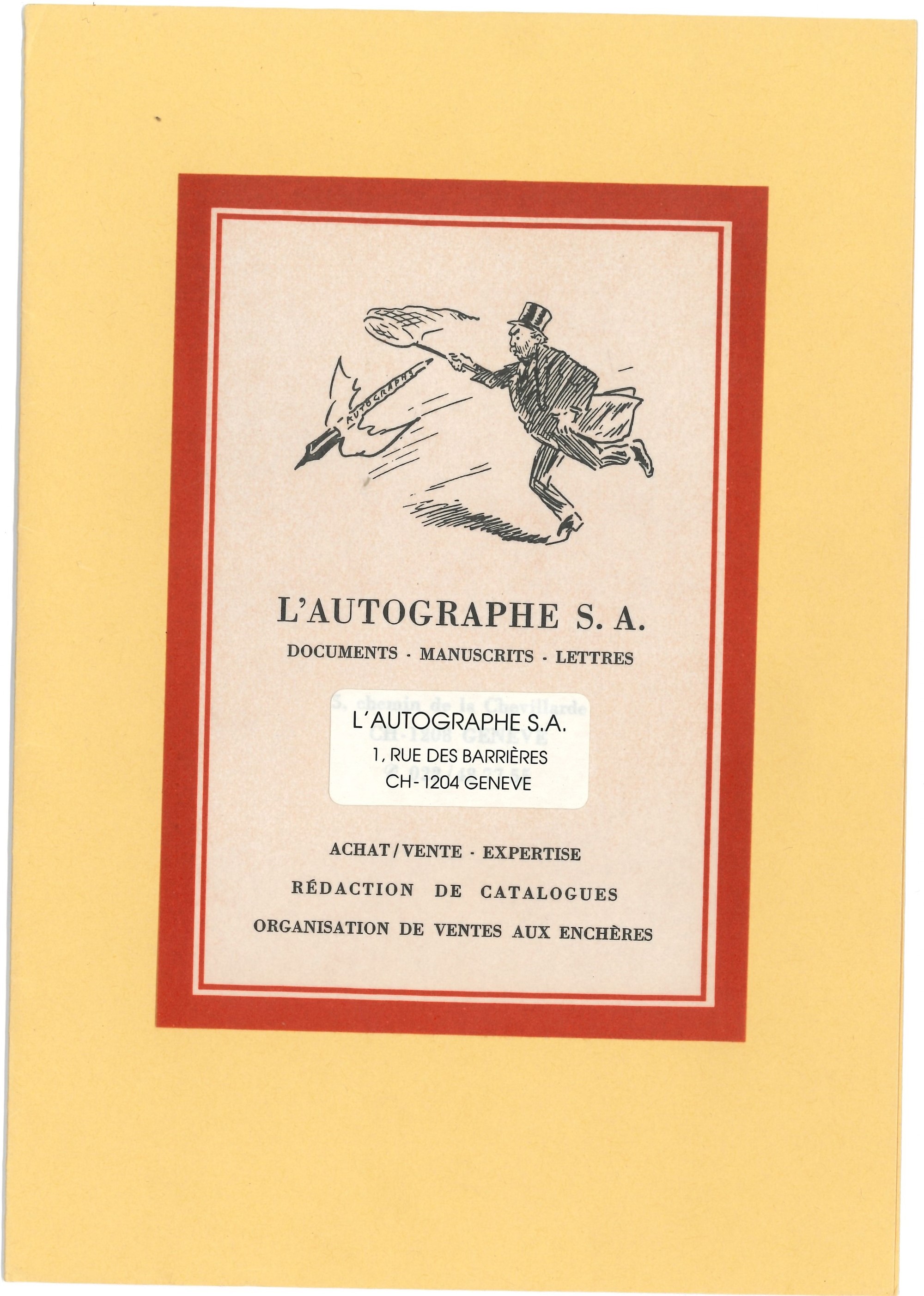Donizetti Gaetano (1797-1848) Lettera Autografa Indirizzata a Mr. Burdin