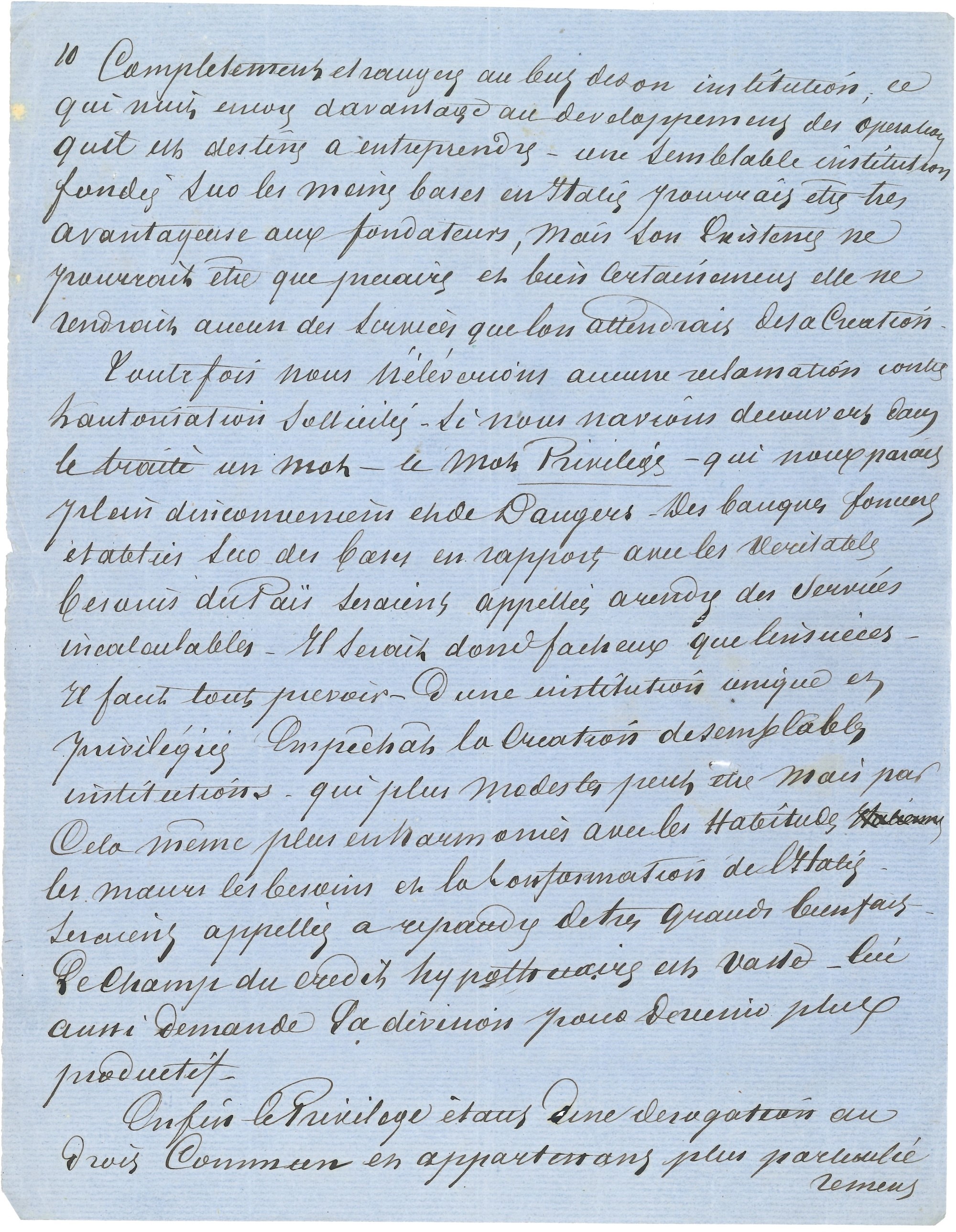 Dumas Alexandre Padre (1803-1870) le Credit Foncier En Italie