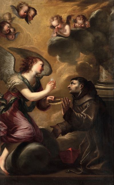 Scuola Lombarda della Fine del XVII Secolo Scena Eucaristica