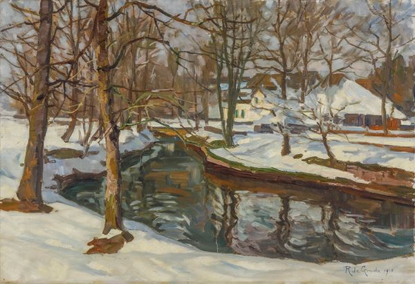 Paesaggio innevato