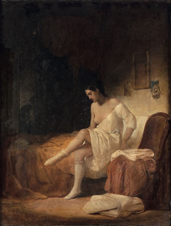 Anonimo del XIX secolo Figura femminile