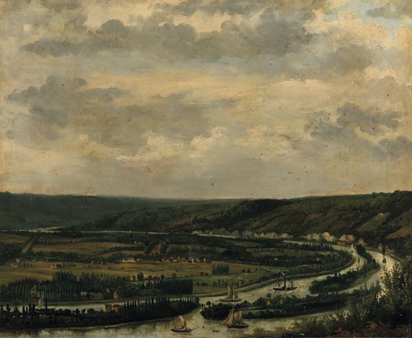 Pittore del XIX secolo Paesaggio