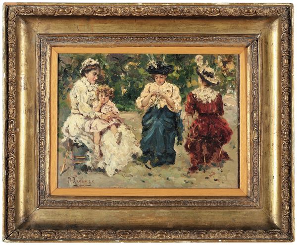 Balie nel parco Monceau a Parigi