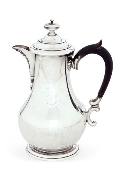Caffettiera. Edimburgo 1882, Argentiere h.C.& Co.