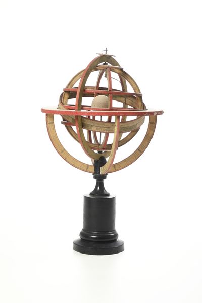 Sfera armillare, metallo, Francia, XIX secolo