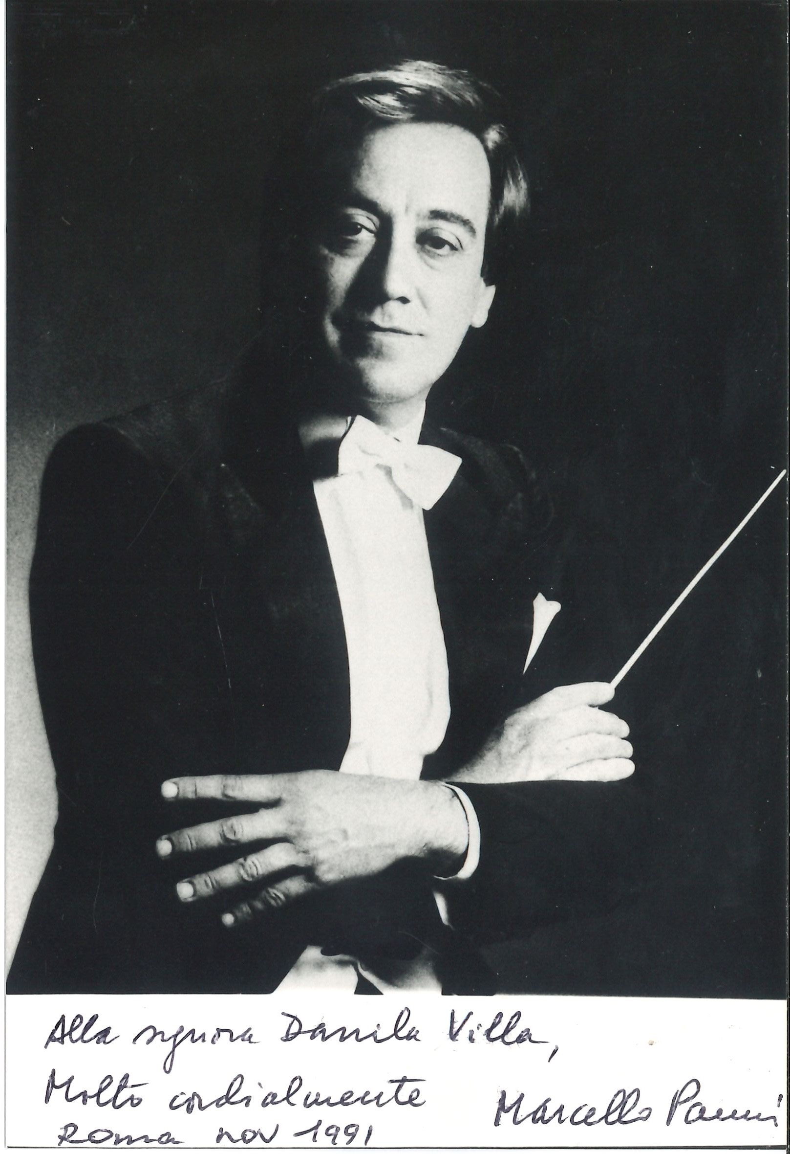 Raccolta di Più di Settanta Fotografie di Grandi Direttori D'orchestra del XX Secolo