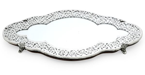 Presentoire a specchio. Argenteria italiana del XX secolo