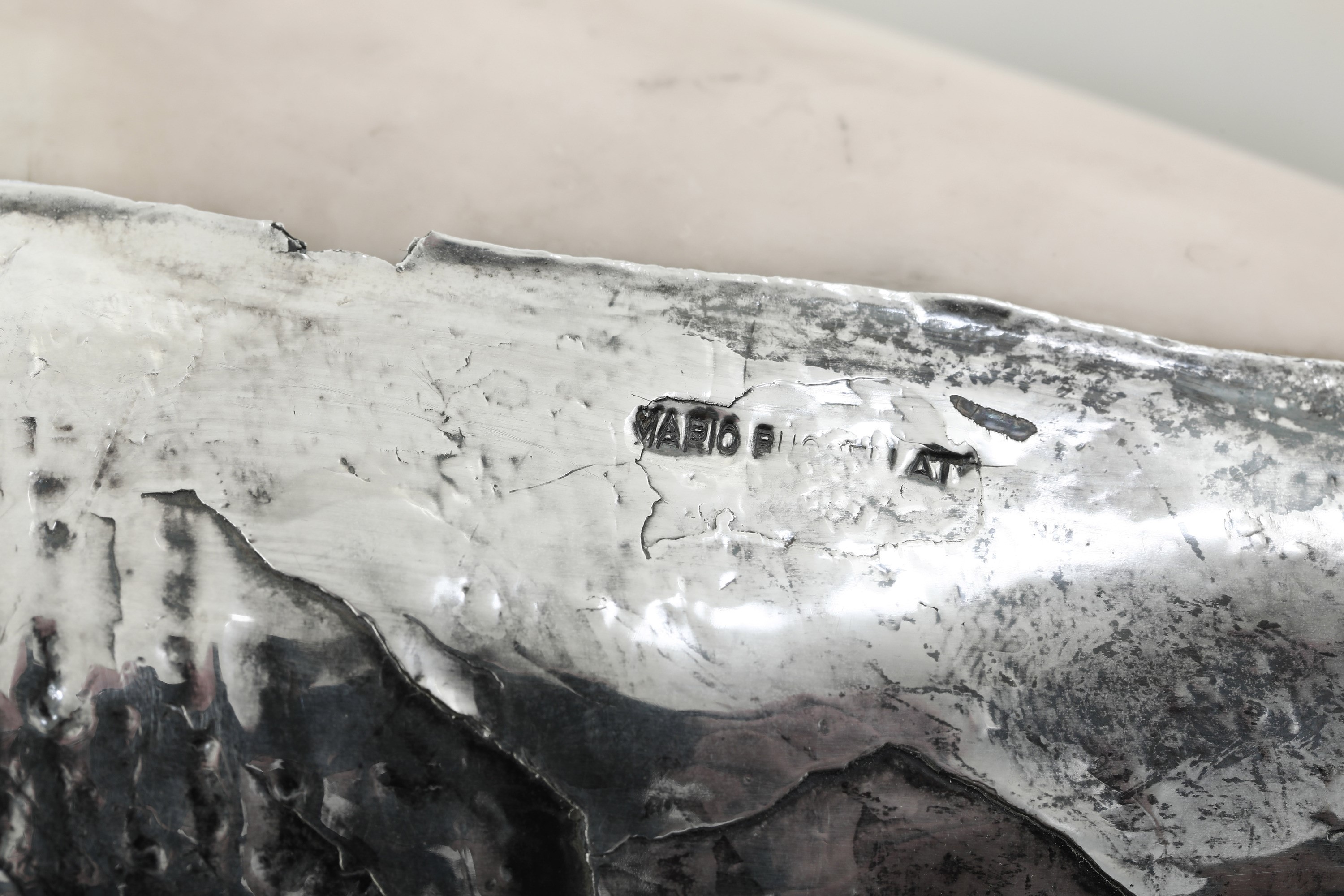 Mario Buccellati, Conchiglia rivestita in argento