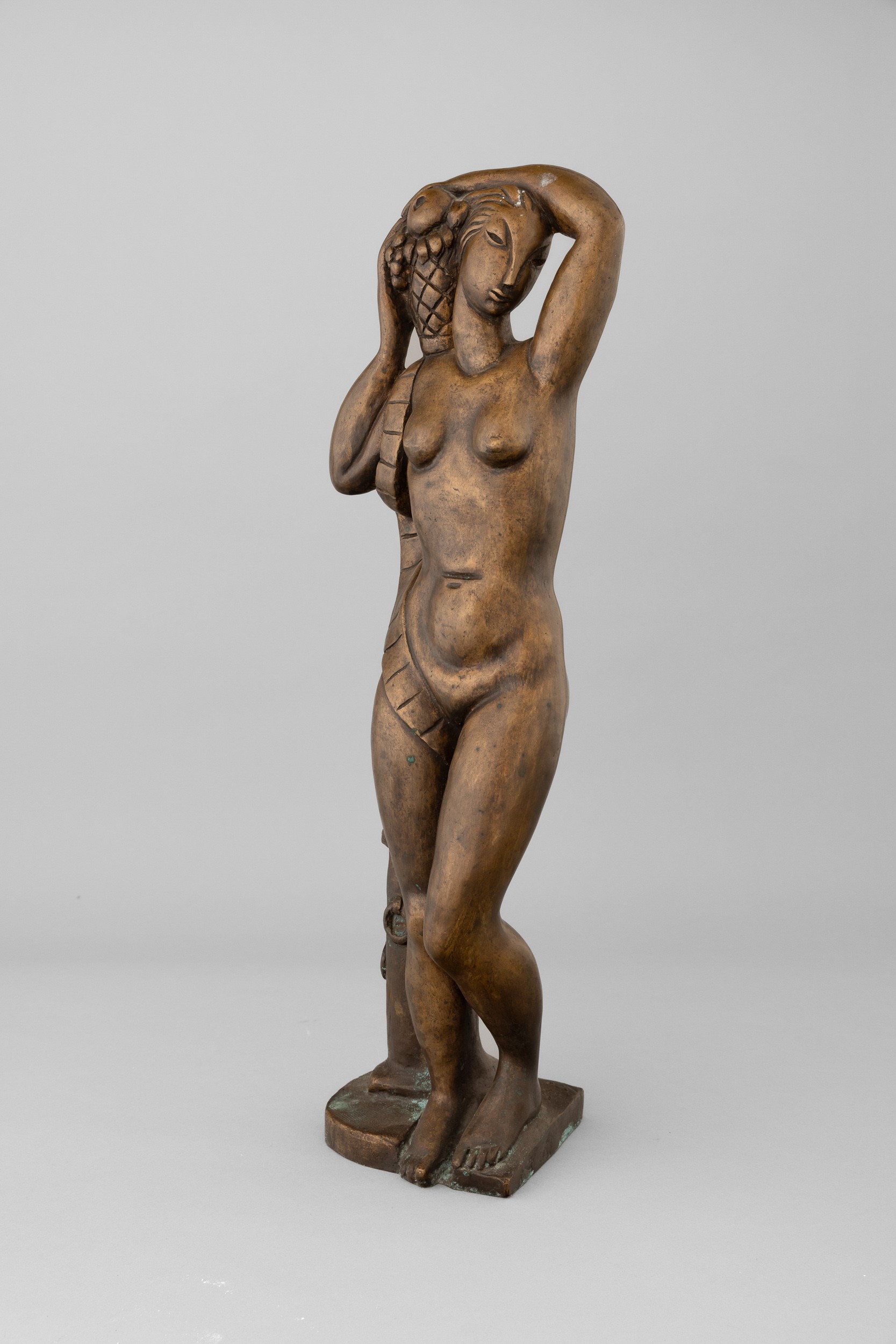 Orfeo Tamburi - Ospitalità, scultura in bronzo