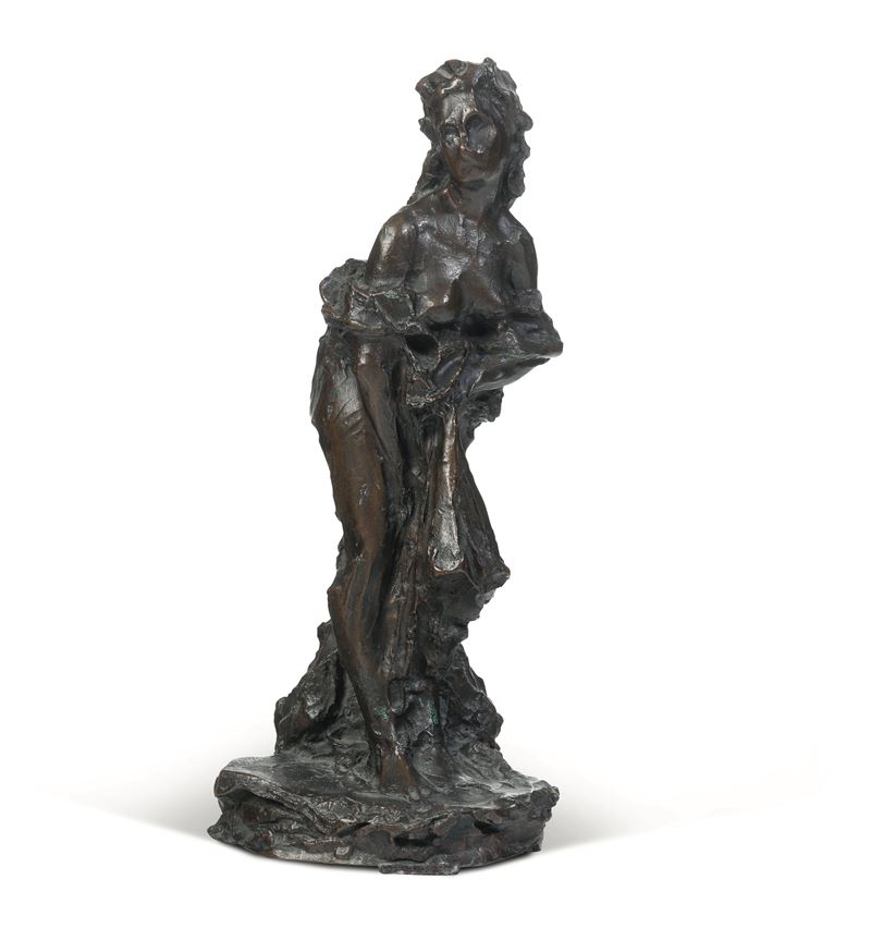 Giuseppe Grandi : Ragazza  - Auction 19th-20th Century Sculpture - Cambi Casa d'Aste