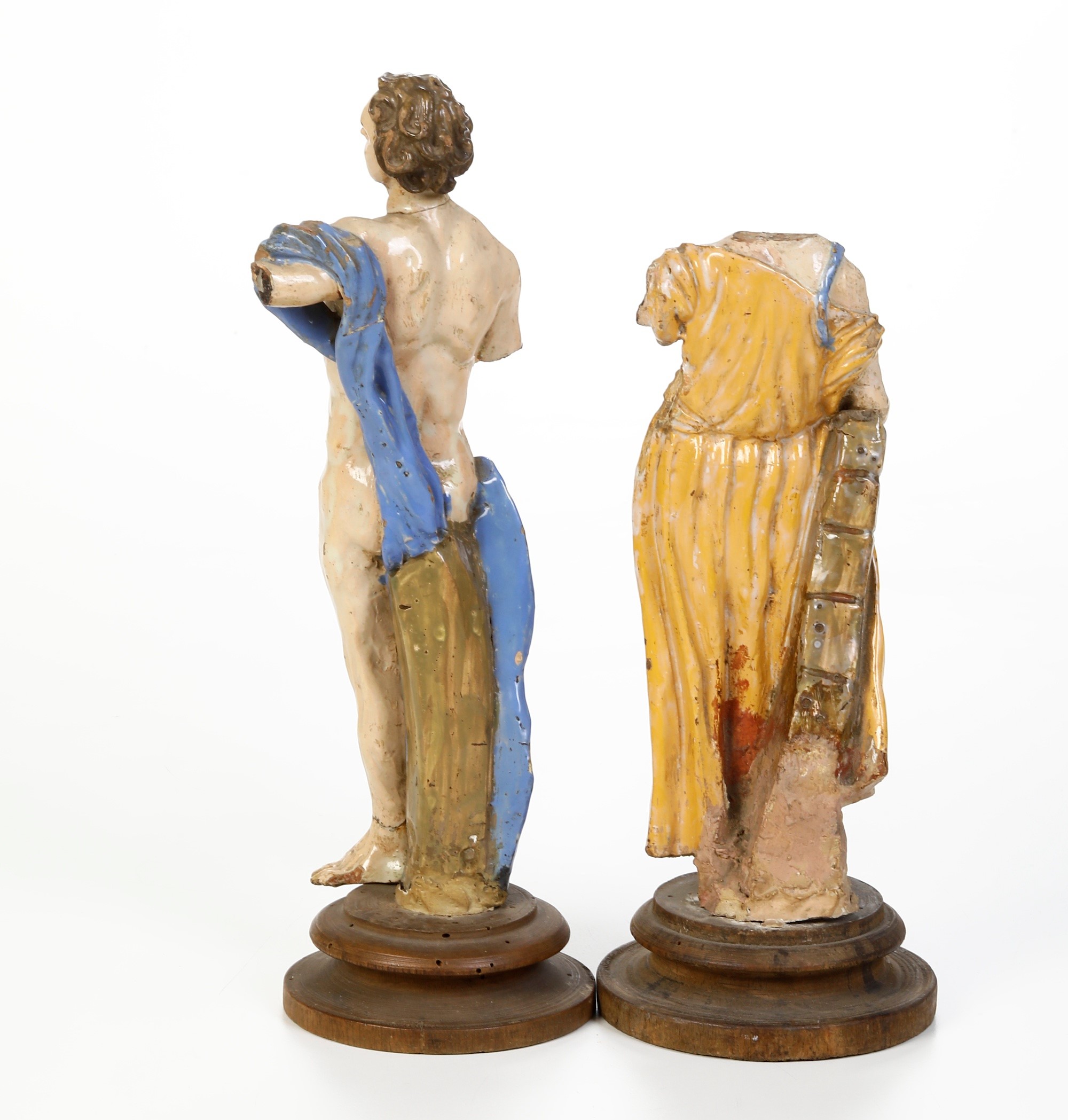 Figura maschile e femminile, scultura del XIX secolo