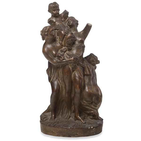 Gruppo allegorico. XVII-XVIII secolo