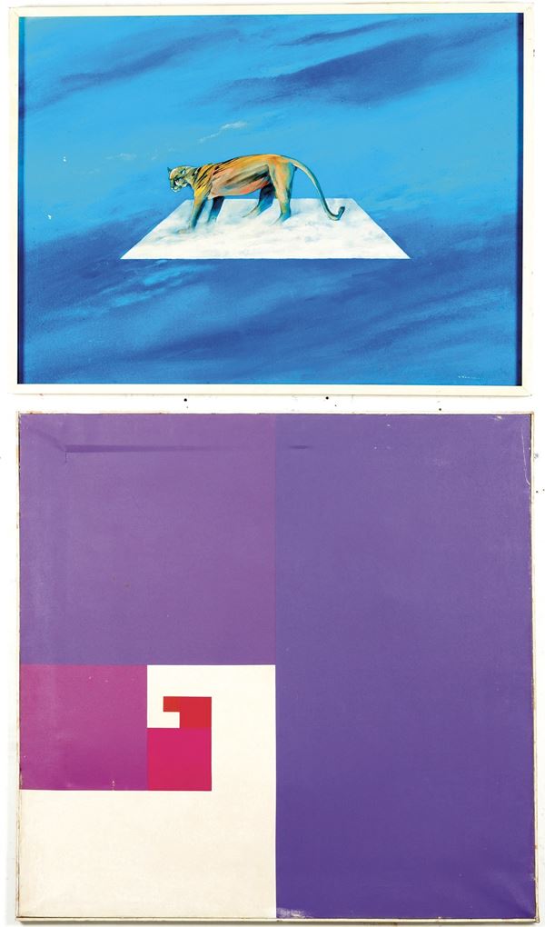 Lotto composto da due opere