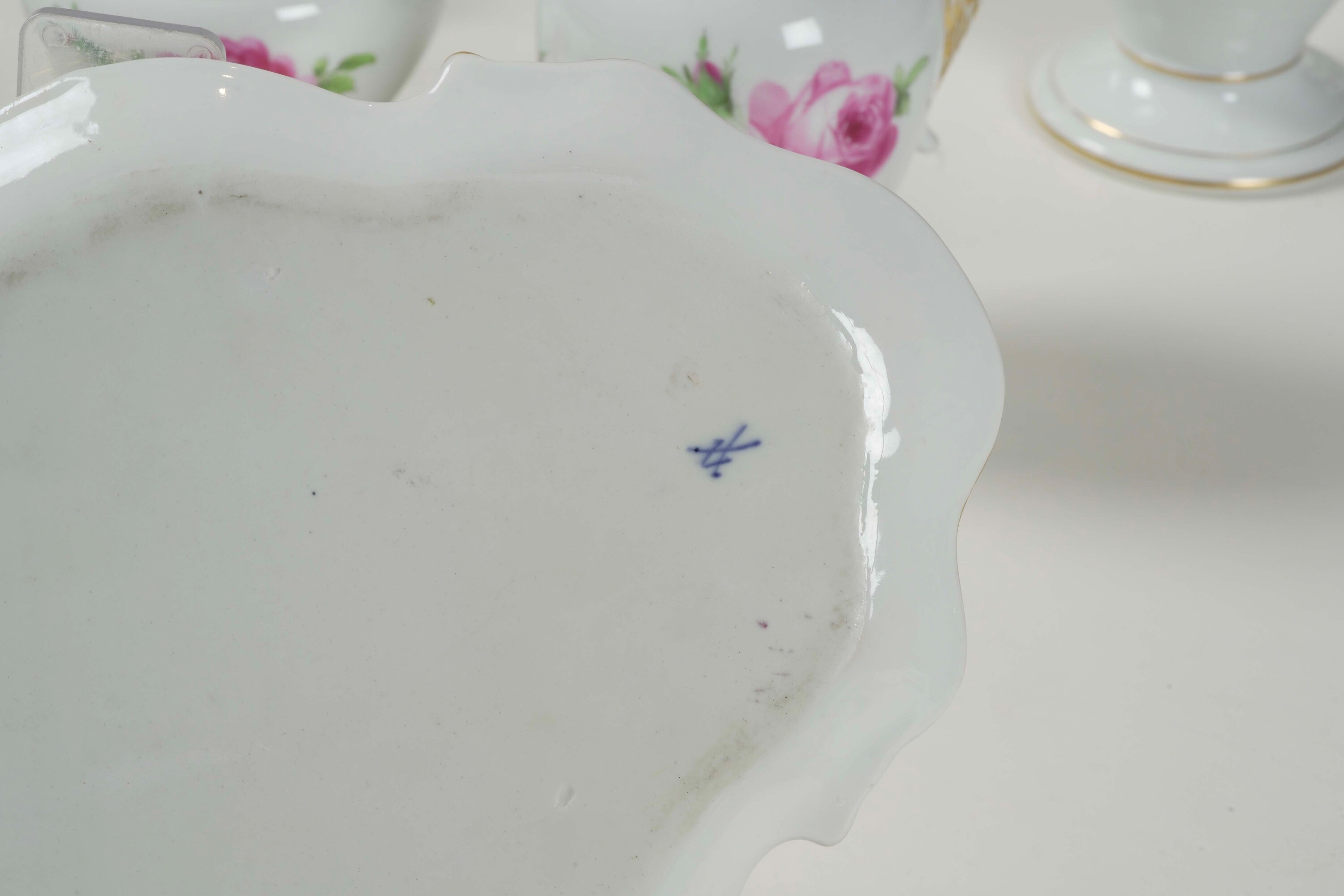 Servizio da Caffè “rote Rose” Meissen, XX Secolo